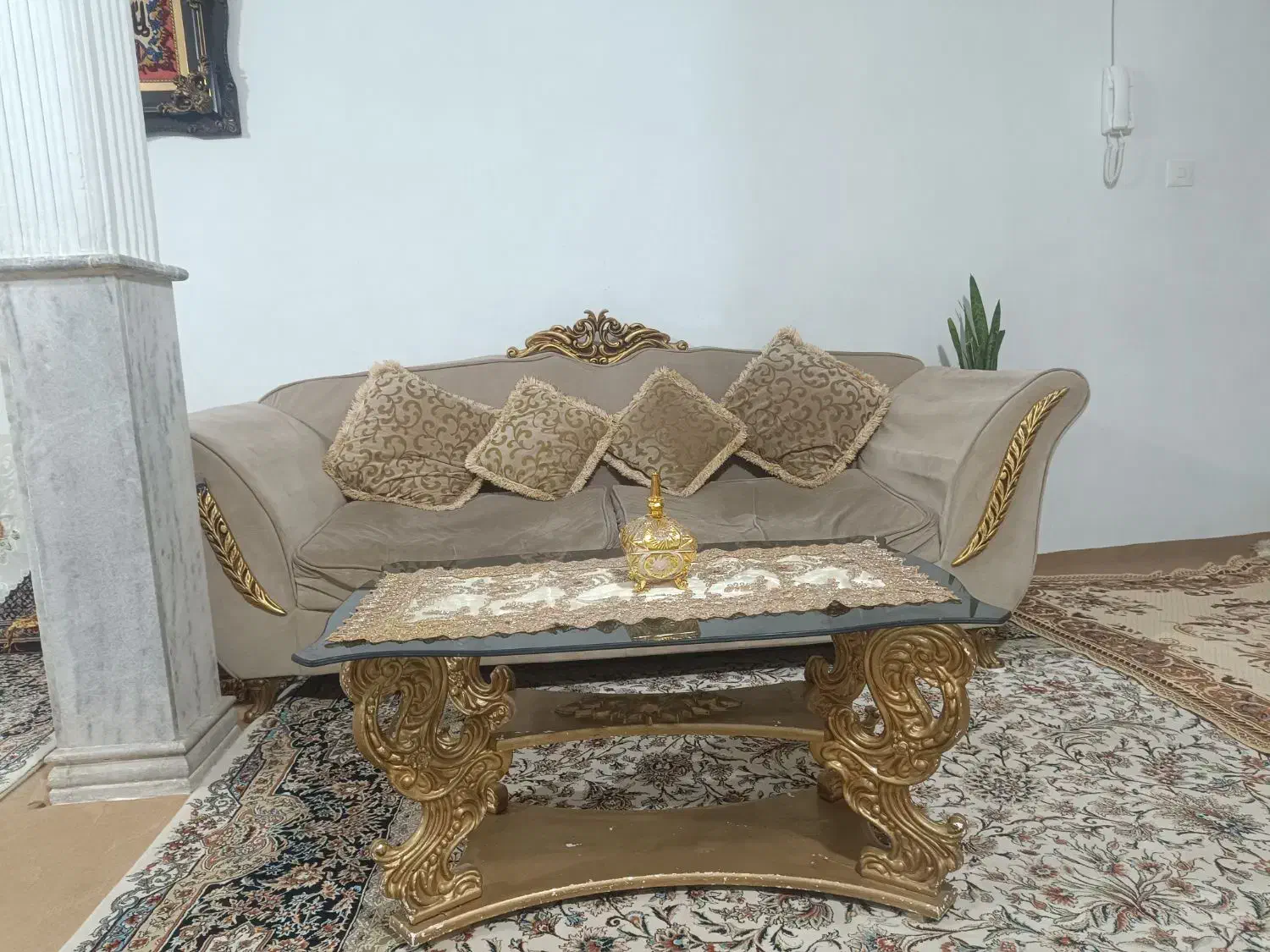 مبل مناسب باغ|مبلمان خانگی و میز عسلی|بهار, |دیوار