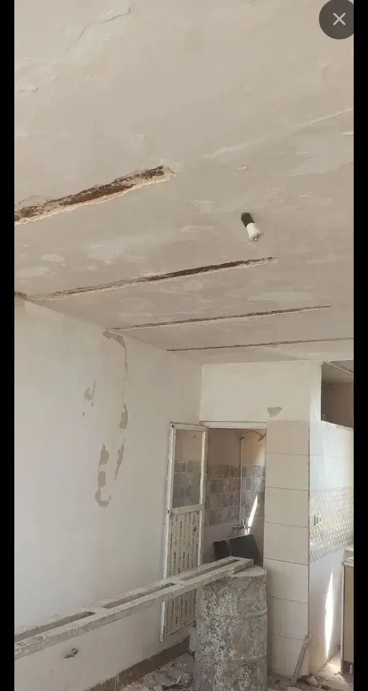 گچکاری ،،لکه گیری خورده کاری وجای نم زدگی|خدمات پیشه و مهارت|الشتر, |دیوار