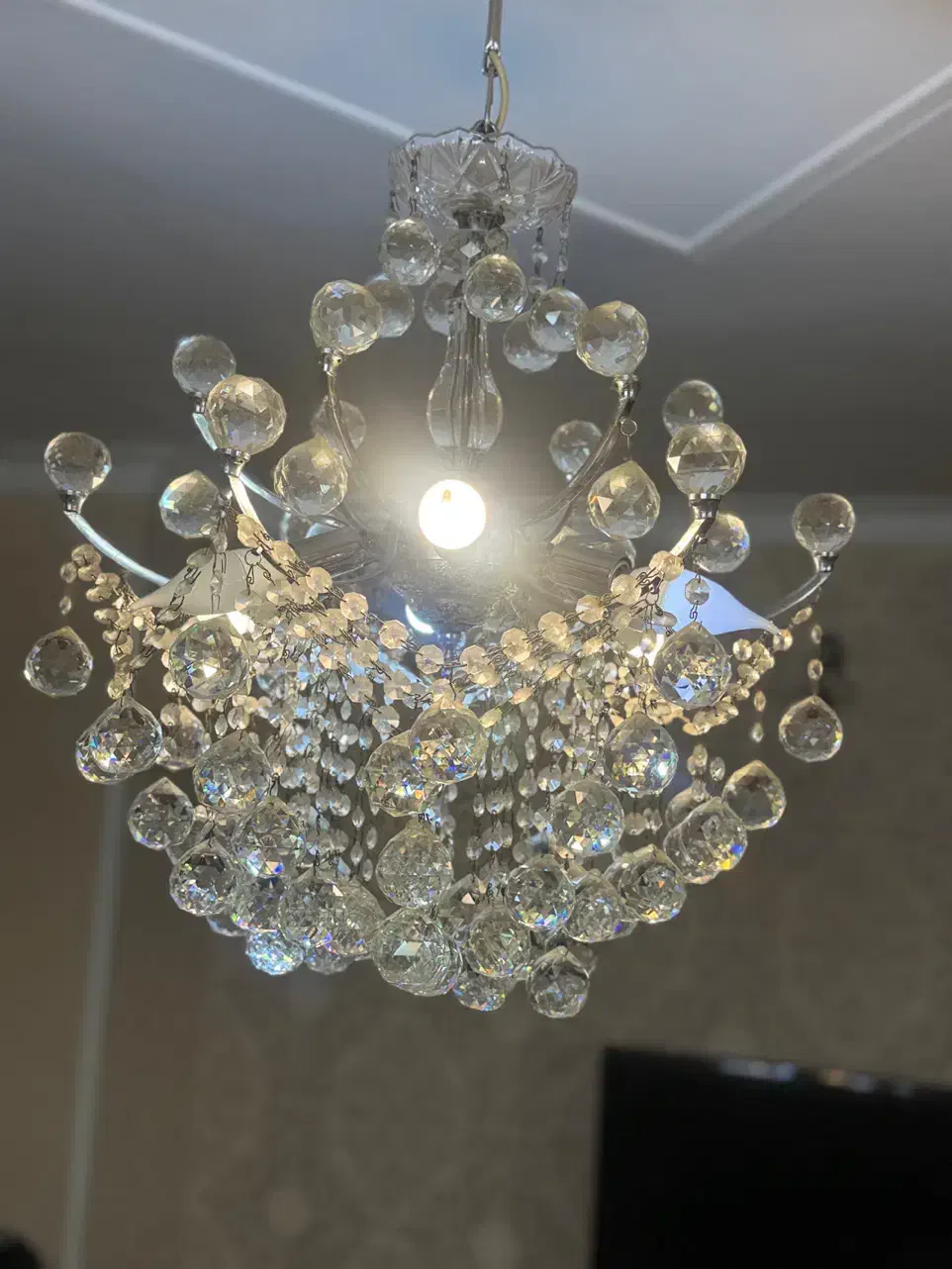 لوستر کریستالی|لوستر و چراغ آویز|تهران, صد دستگاه|دیوار