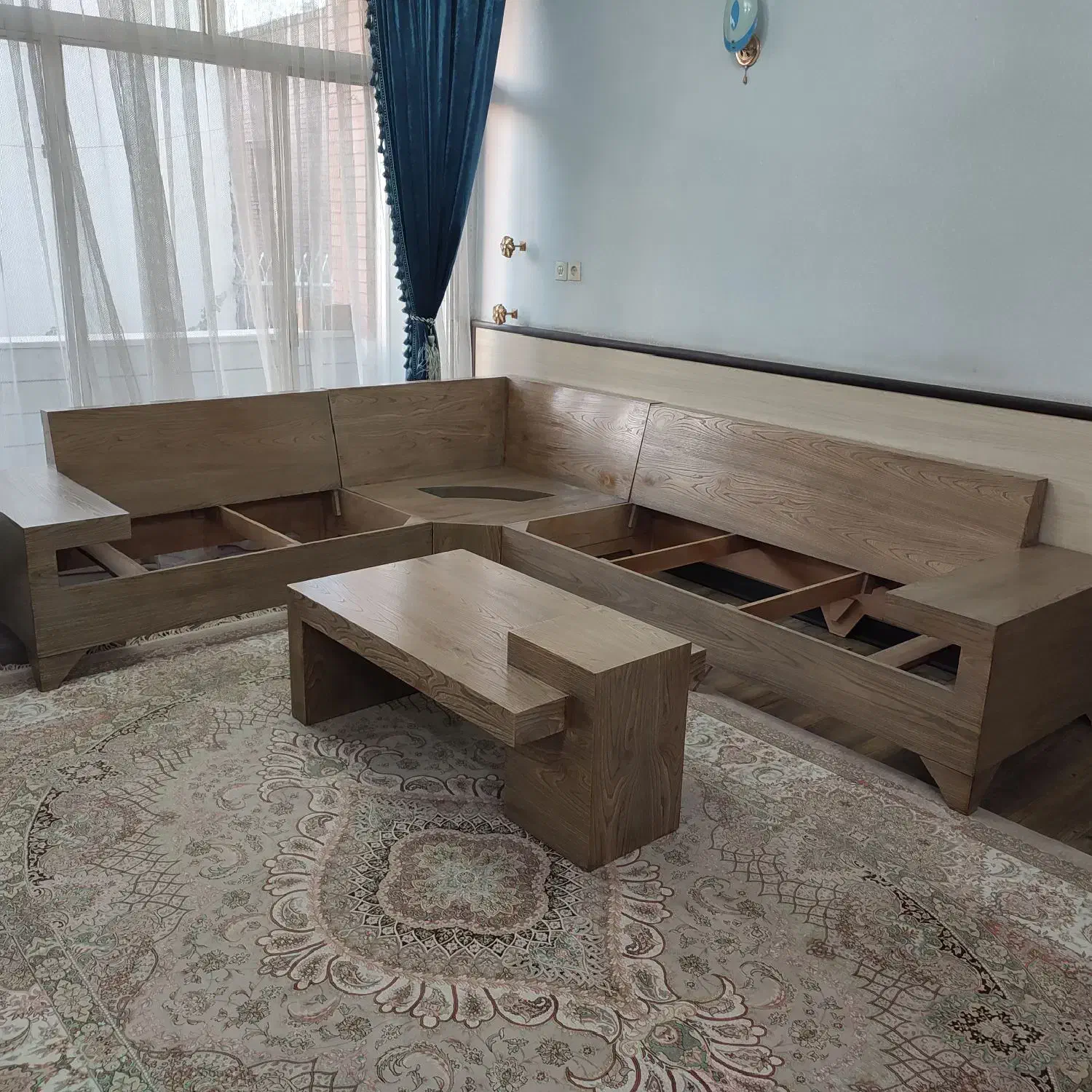 مبل حجم تمام  MDF روکش ملچ|مبلمان خانگی و میز عسلی|اصفهان, محله اسلامی|دیوار