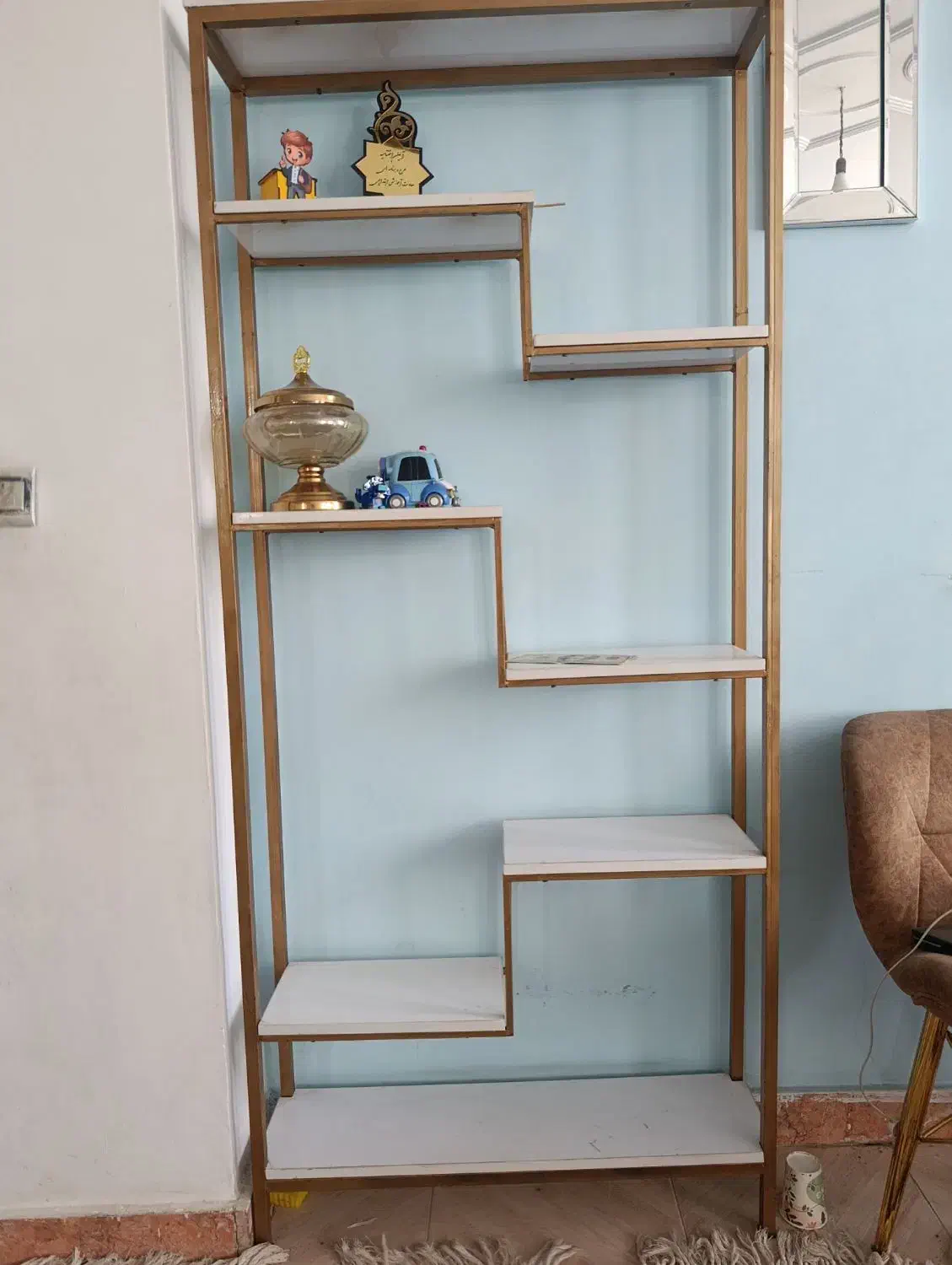 استند شیک فلزی|کتابخانه، شلف، قفسه‌های دیواری|تهران, سعادت‌آباد|دیوار