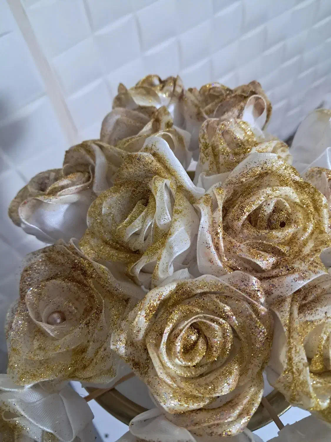 گل رز ربانی|گل مصنوعی|قنوات, |دیوار