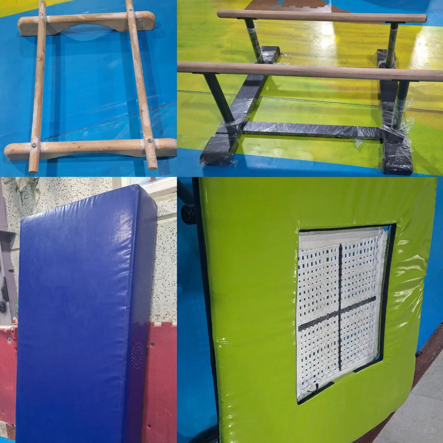 لوازم  باشگاه ژیمناستیک و رزمی در حد نو|تجهیزات ورزشی|ری, جوانمرد قصاب|دیوار