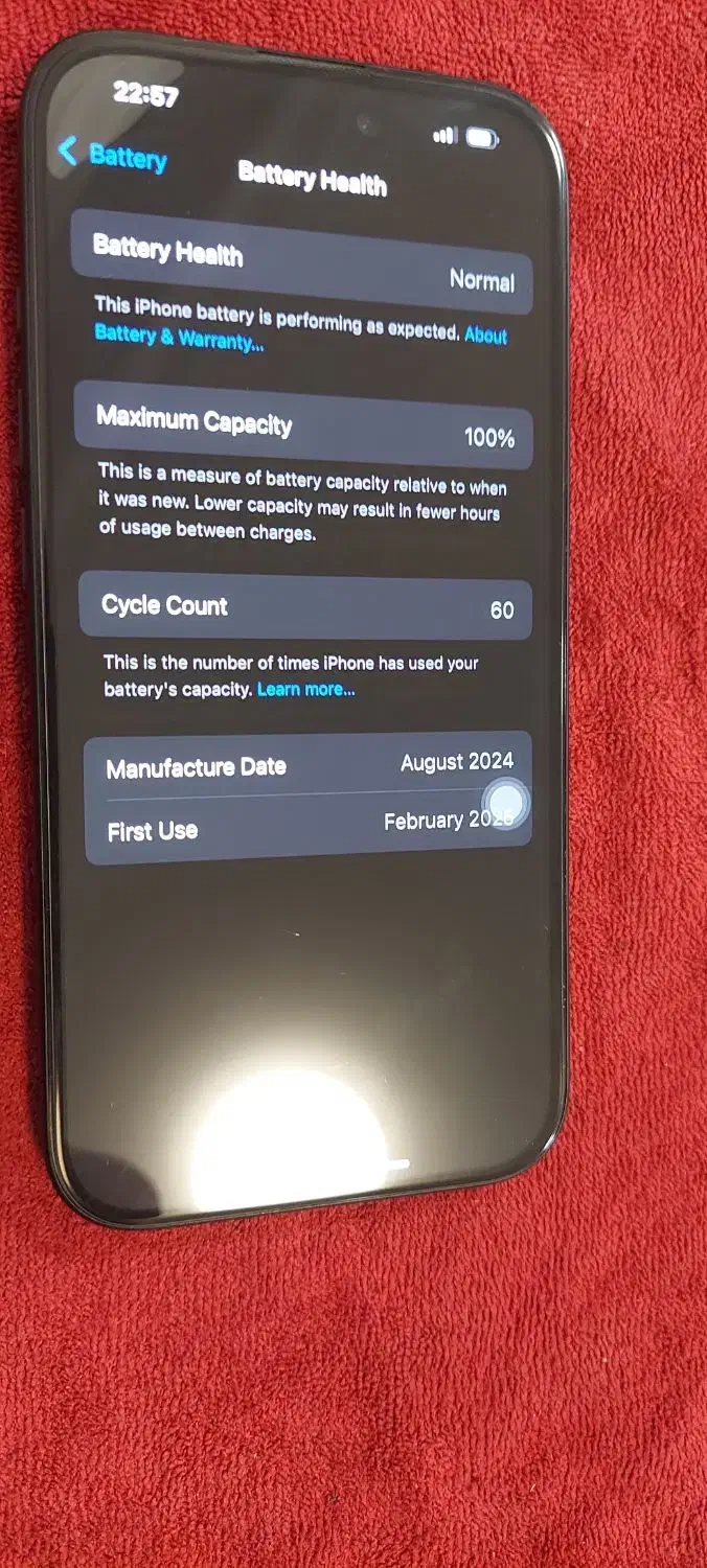 آیفون 16 نرمال 128GB|موبایل|اردبیل, |دیوار
