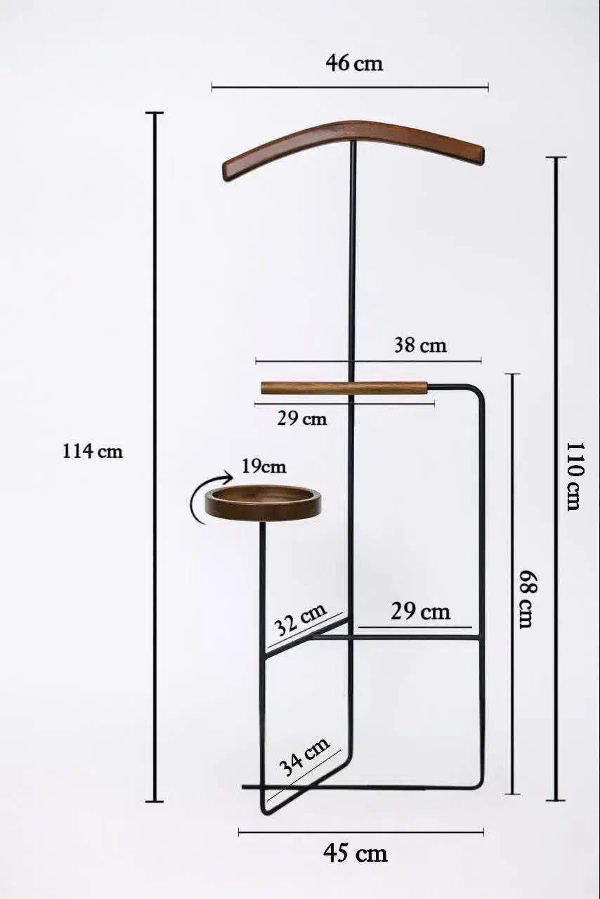 چوب لباسی کلاسیک|دفتر کار|قم, زند آباد|دیوار