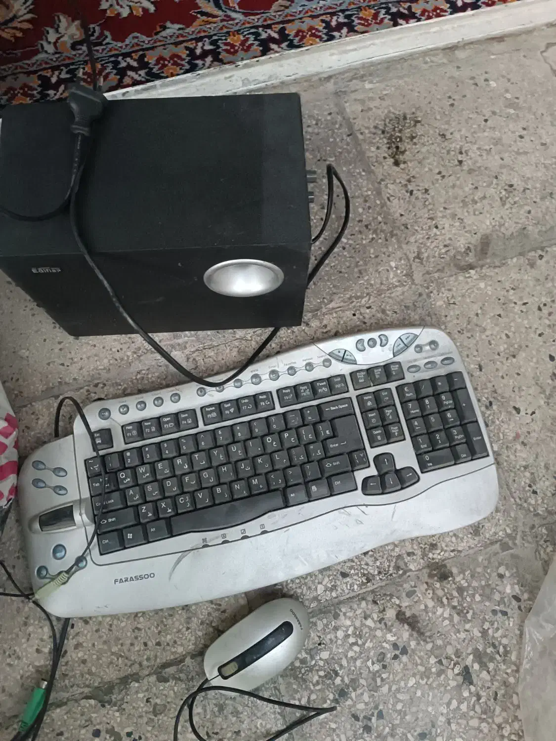 ساب ،یک عدد کیبورد با موس|قطعات و لوازم جانبی رایانه|تهران, ارامنه|دیوار