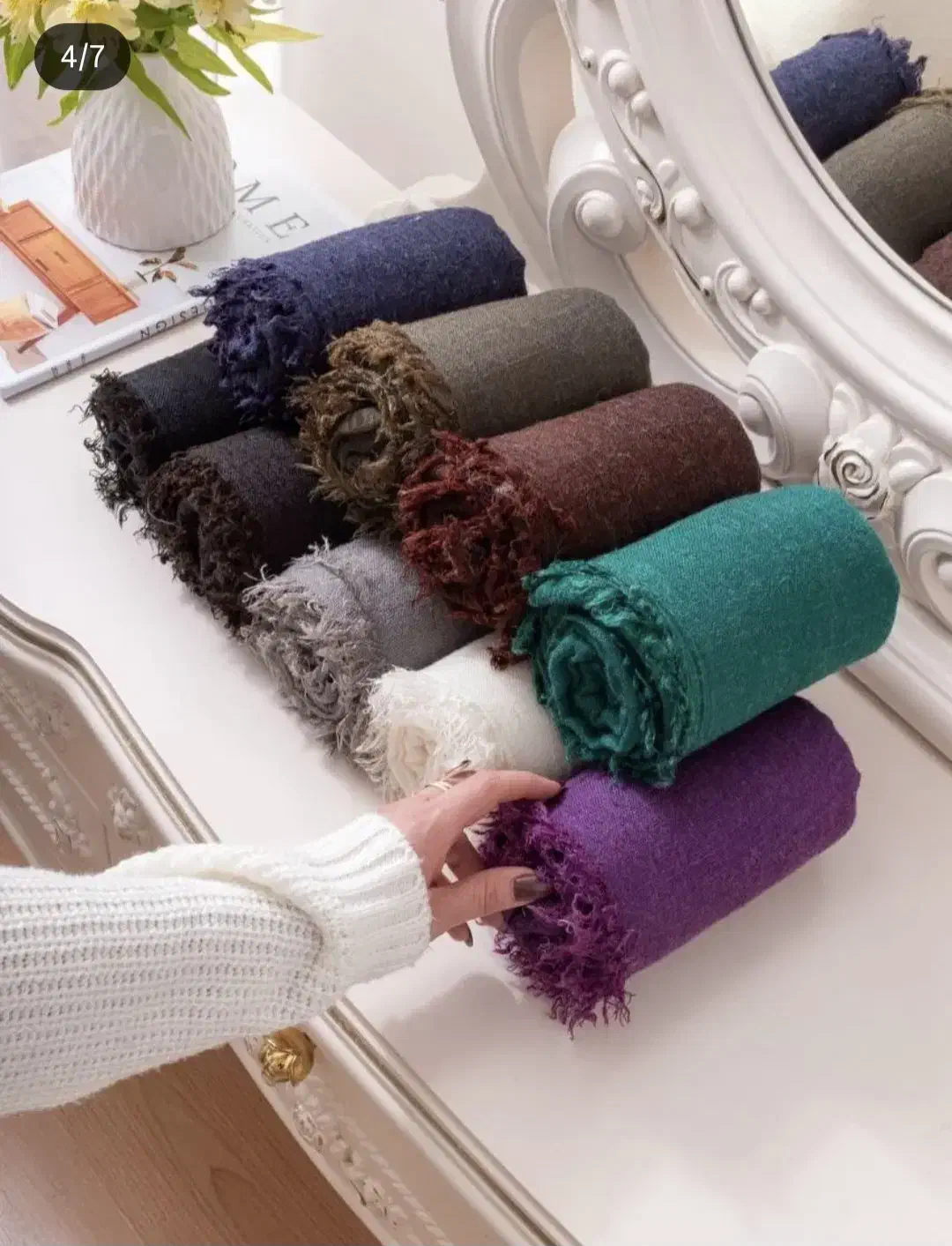 شال کنفی وارداتی|لباس|آستانه اشرفیه, |دیوار