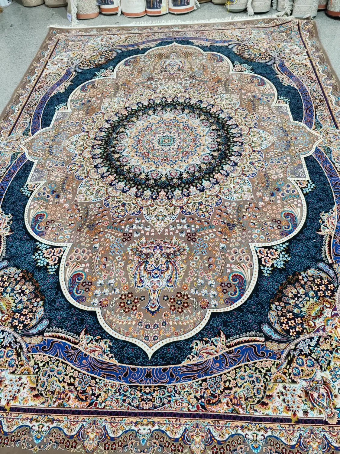 2تخته فرش 9متری پرهام شکلاتی گلمهر مشهد|فرش|قم, نیروگاه|دیوار