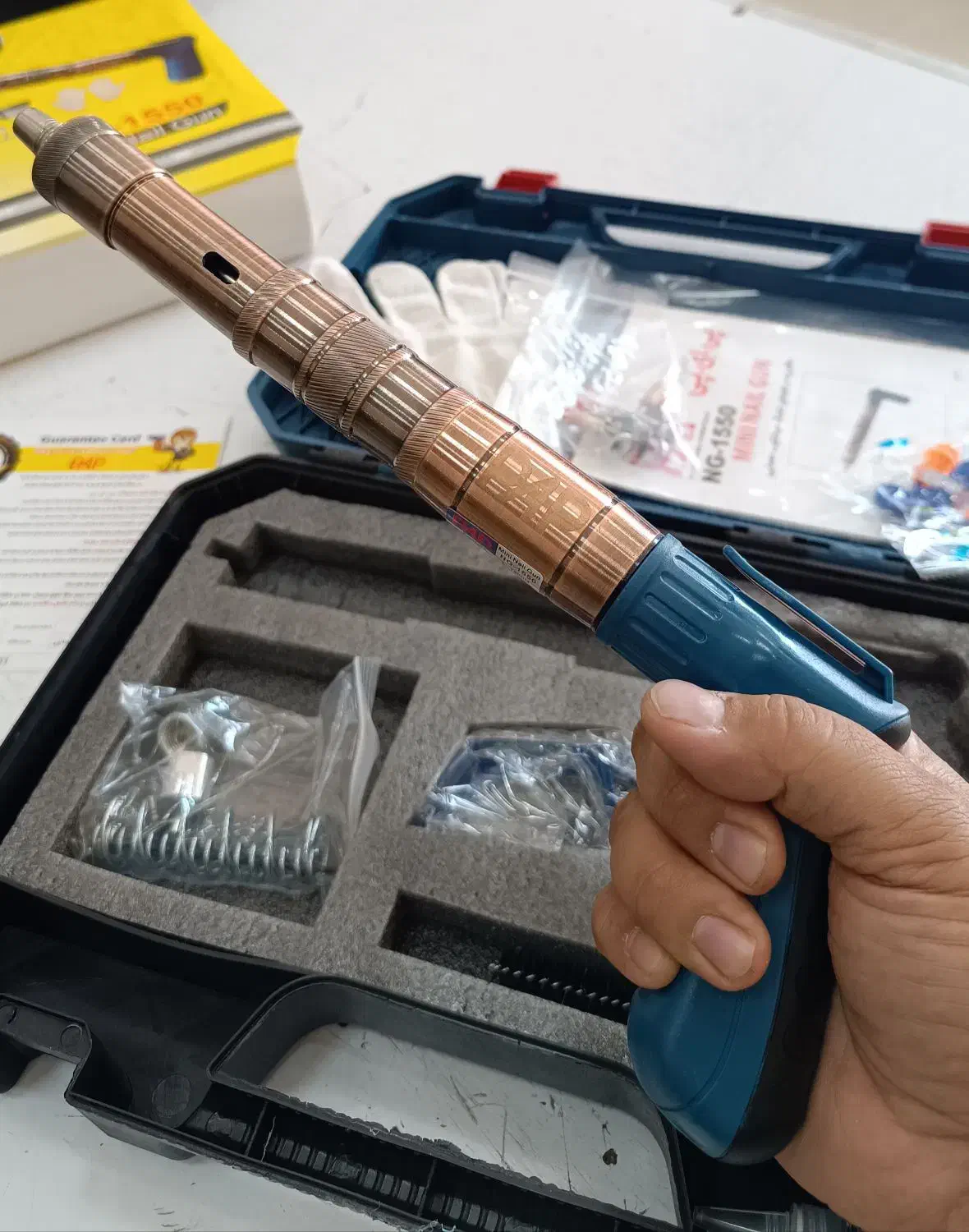 تفنگ میخکوب عصایی پی ای پی با ضمانت میخ کوب هیلتی|ابزارآلات|شیراز, شهرک رضوان|دیوار