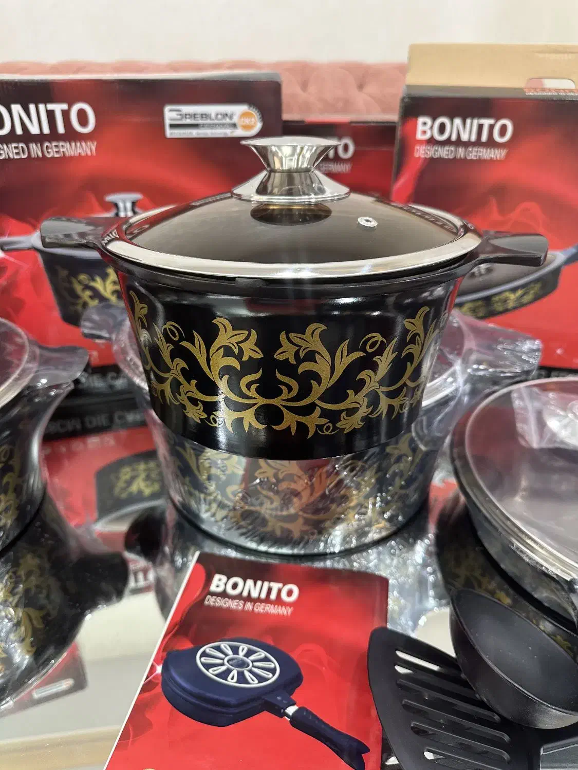 سرویس قابلمه چدن سرامیک آلمان|ظروف پخت‌وپز|تهران, خلیج فارس|دیوار