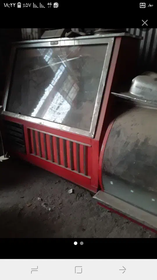 یخچال مغازه درحد نو همراه پاچال|یخچال و فریزر|تربت جام, شیخ احمد جامی|دیوار