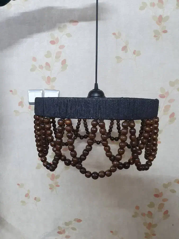 رافیا لوستر و آباژور|لوستر و چراغ آویز|اصفهان, شفق|دیوار