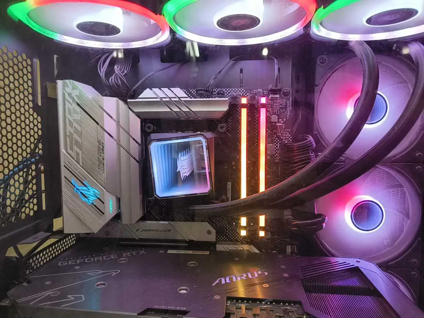 مادر برد asus strix b660-a gaming wifi d4|قطعات و لوازم جانبی رایانه|قدس, شهرقدس|دیوار