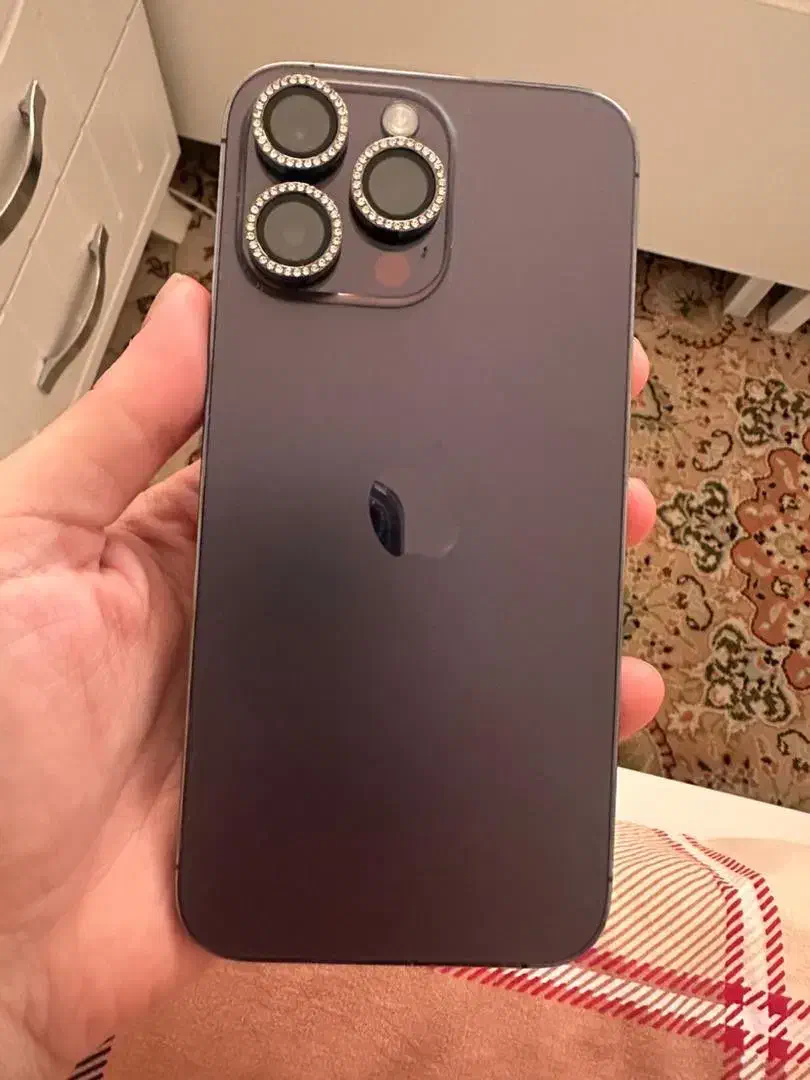 آیفون ۱۴ پرومکس رنگ بادمجونی|موبایل|کرج, عظیمیه|دیوار