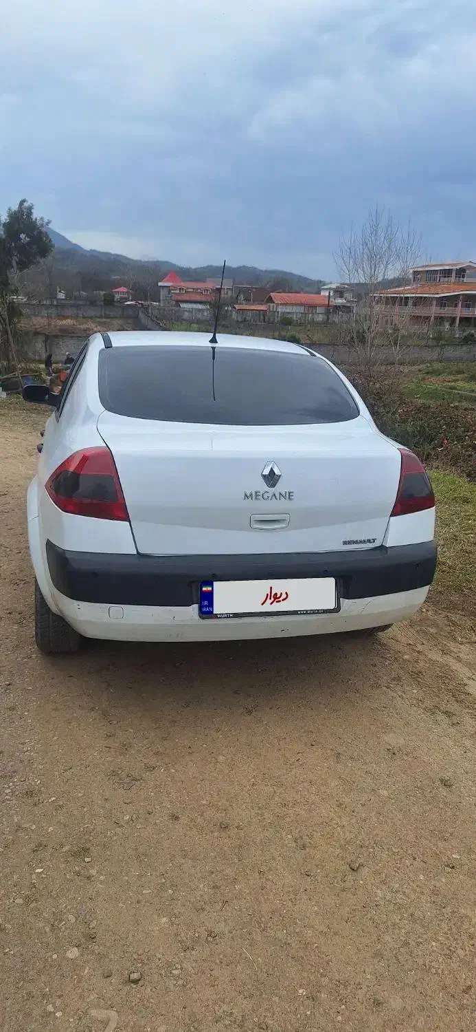 مگان بی رنگ و بی ضربه|خودرو سواری و وانت|لاهیجان, کوی آزادگان|دیوار