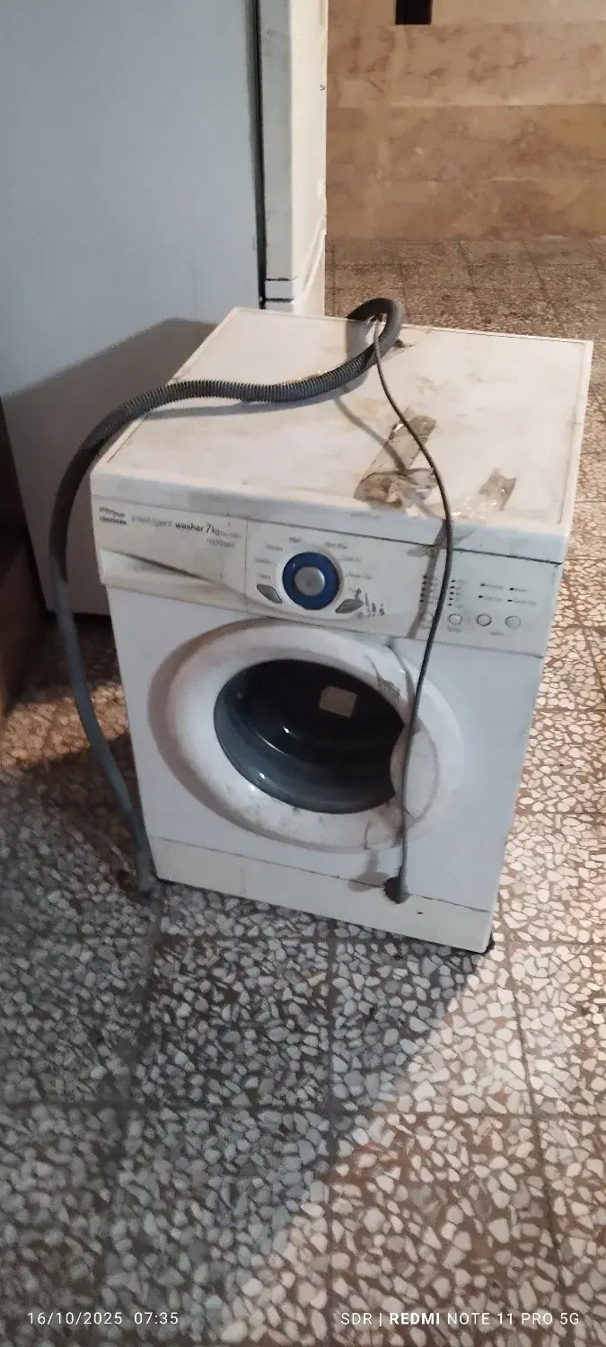 یخچال فریزر سامسونگ و لباس شویی پاکشوما سالم|یخچال و فریزر|تهران, فردوس|دیوار