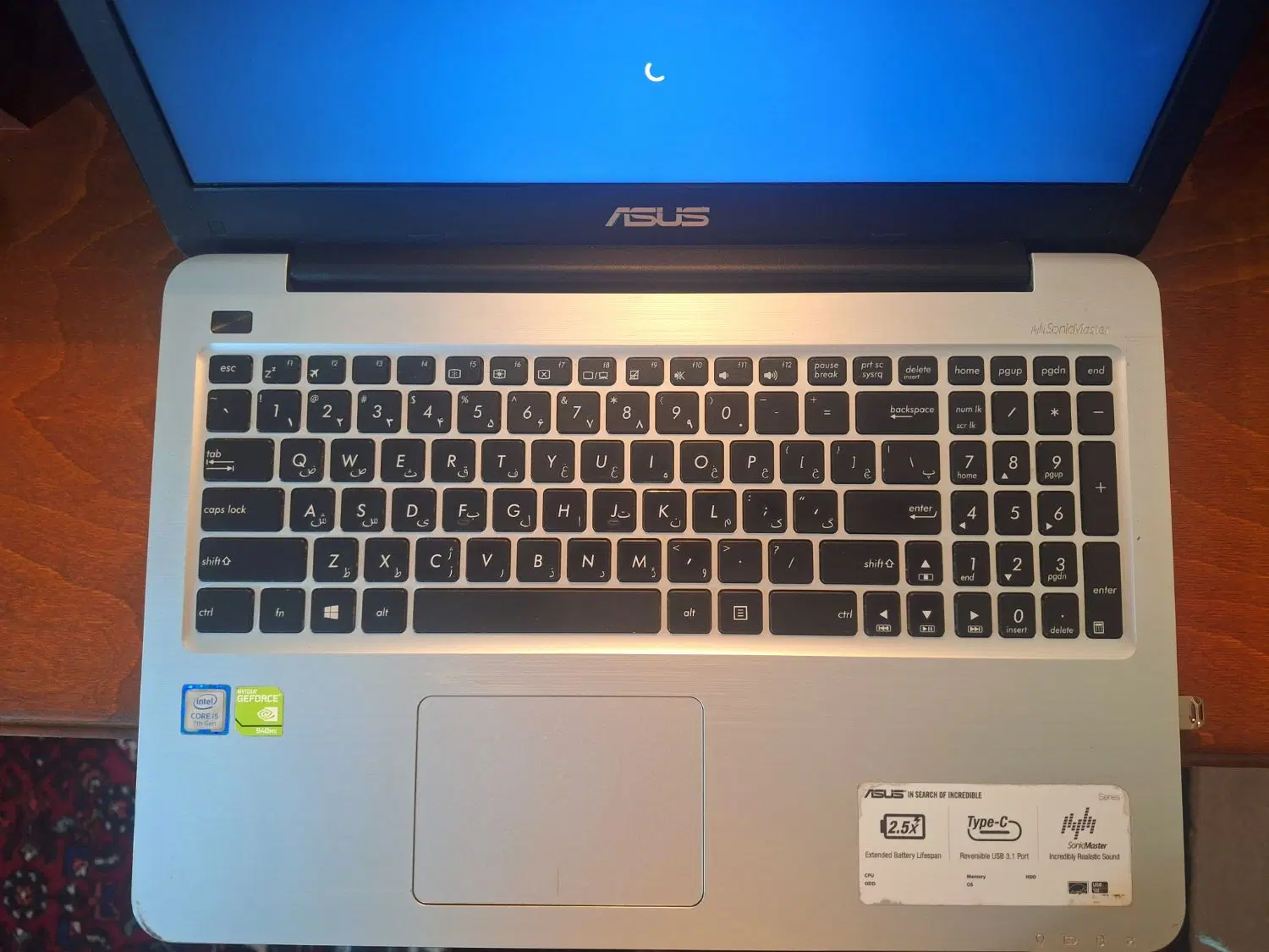 لپ تاپ Asus k556u|رایانه همراه|تهران, آهنگران (سراسیاب دولاب)|دیوار