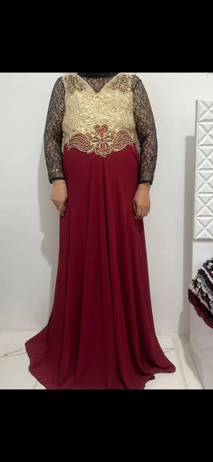 لباس مجلسی ماکسی فری سایز تا ۴۸|لباس|لاهیجان, انقلاب|دیوار