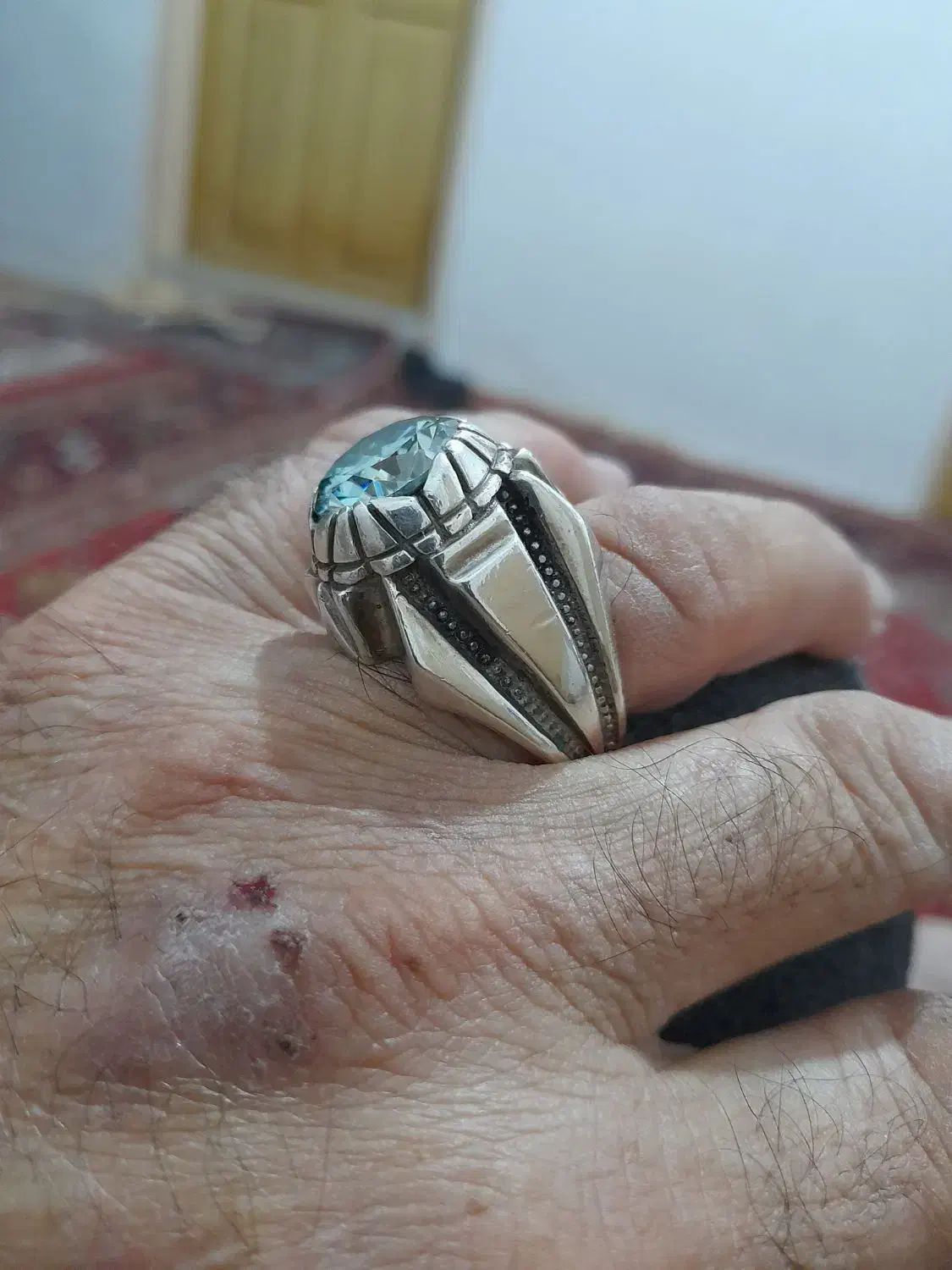 انگشتر توپاز مهدی تبریز|جواهرات|تبریز, |دیوار