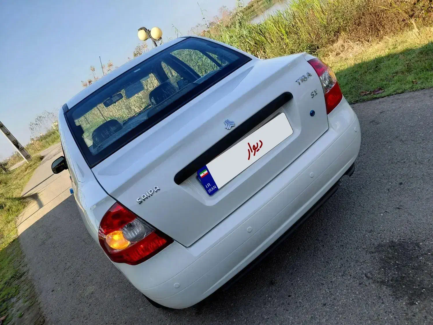 تیبا مدل ۹۵ بدون رنگ وبدون ترک|خودرو سواری و وانت|رشت, پسیخان|دیوار