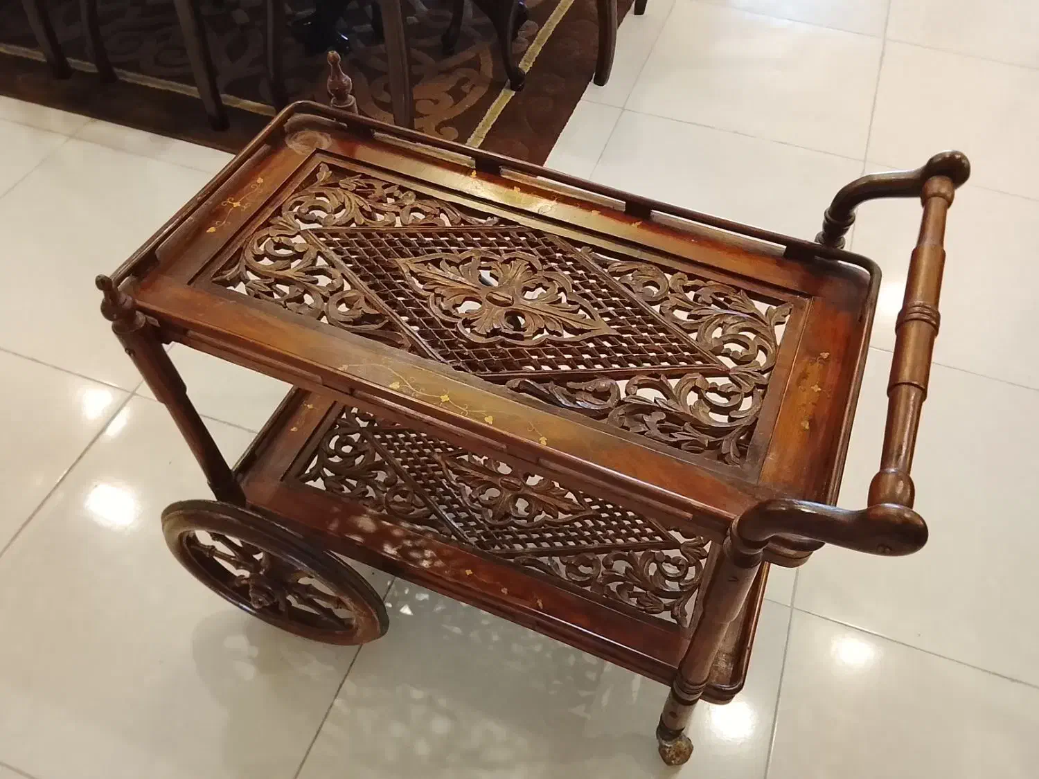فروش ترولی چای خوری|میز و صندلی غذاخوری|گرگان, |دیوار