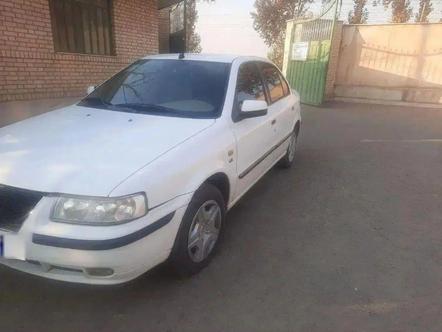 سمند LX سفید CNG|خودرو سواری و وانت|کرج, کوی امامیه|دیوار