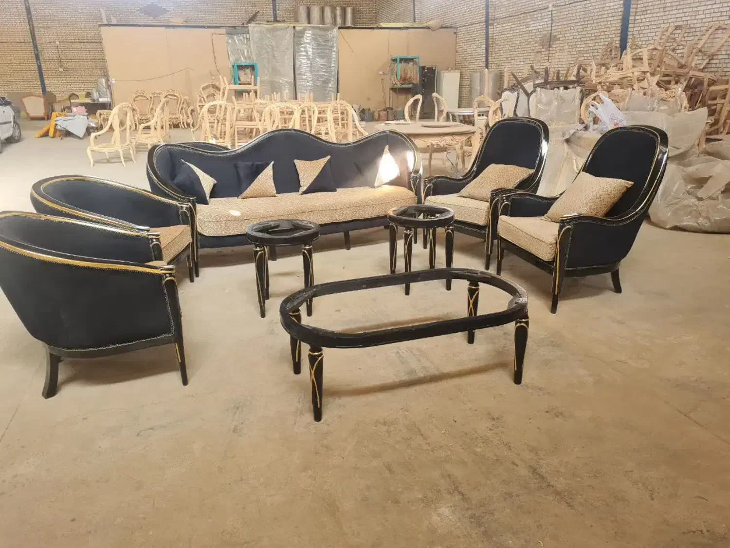 درنا ۷ نفره|مبلمان خانگی و میز عسلی|قم, شهر قائم|دیوار