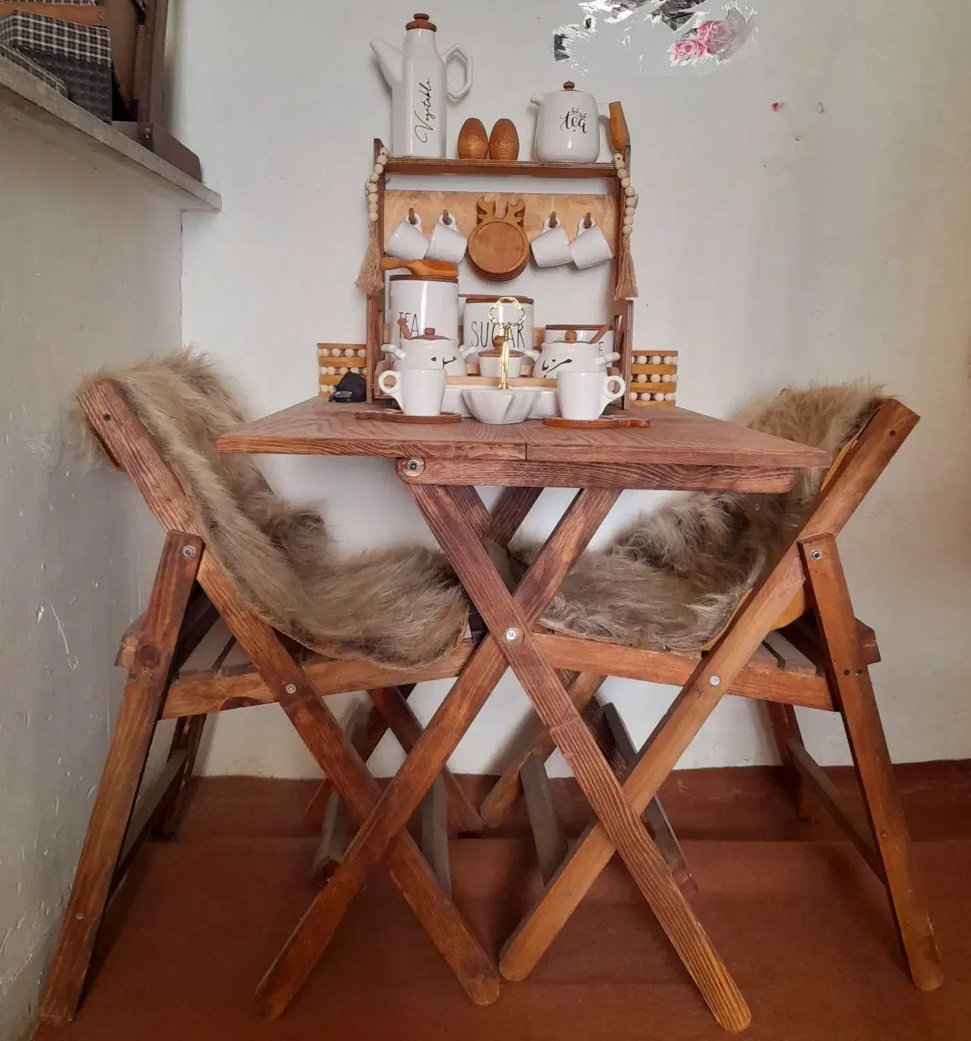 میز نهارخوری|میز و صندلی غذاخوری|بم, |دیوار