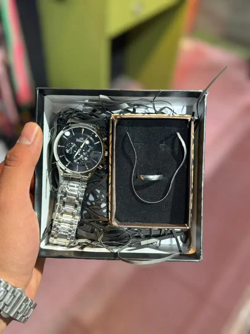 ست ساعت و انگشتر و گردنبند|بدلیجات|فیروزآباد (فارس), |دیوار