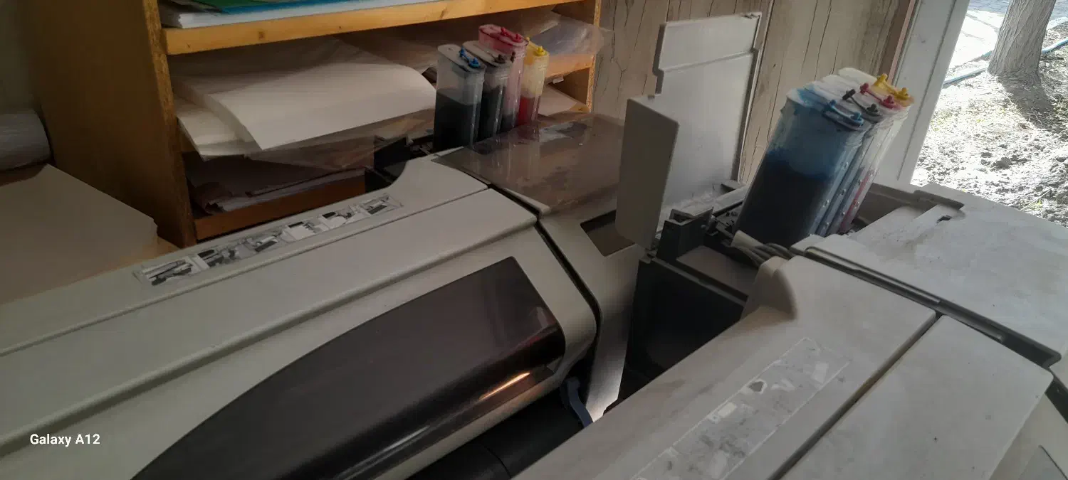 دو دستگاه پلاتر HP  s500|پرینتر، اسکنر، کپی، فکس|قاسم‌آباد (خواف), |دیوار