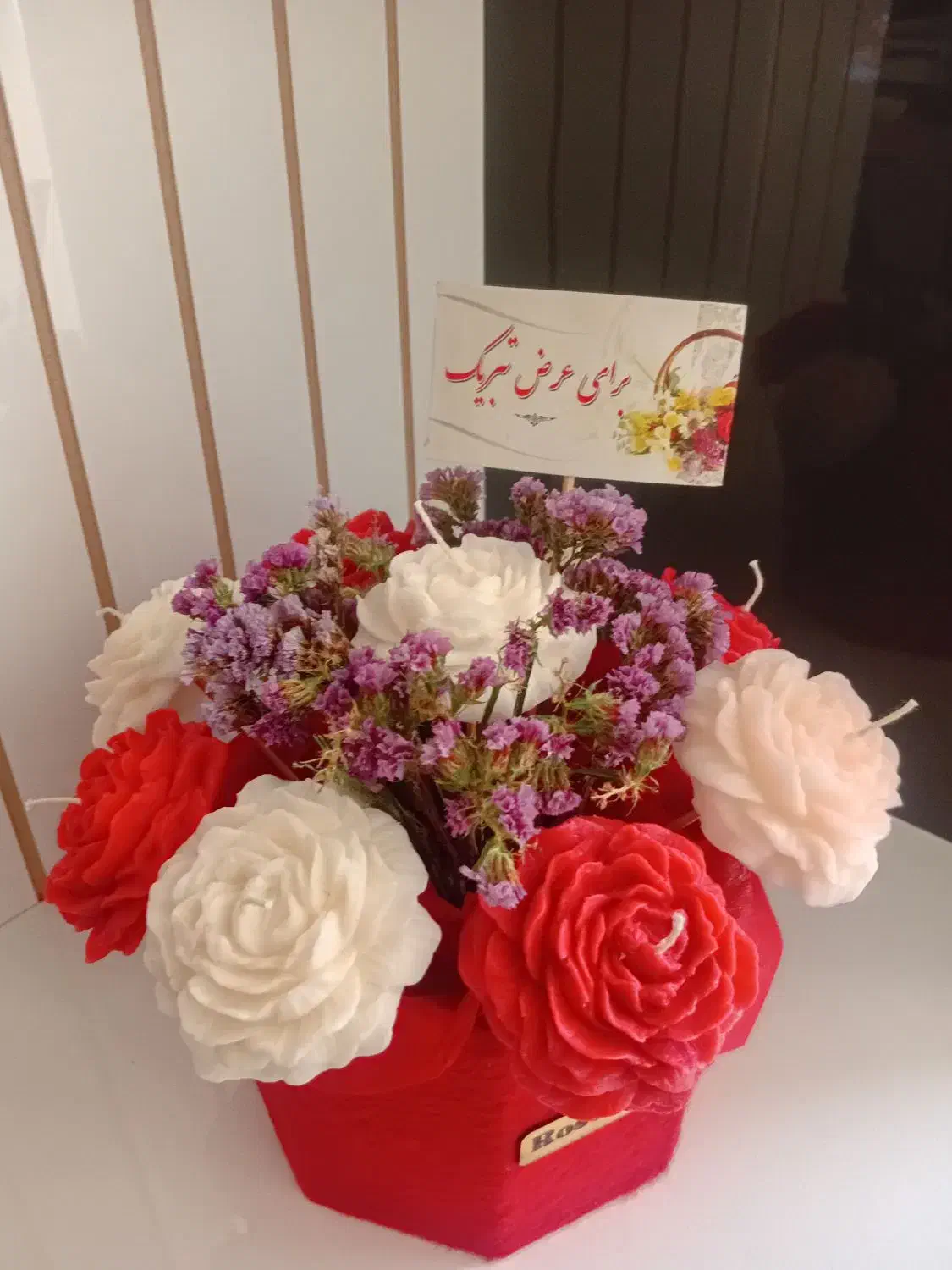 شمع تزئینی و ژورنالی|صنایع دستی و سایر لوازم تزئینی|نیشابور, شهرک فیروزه|دیوار