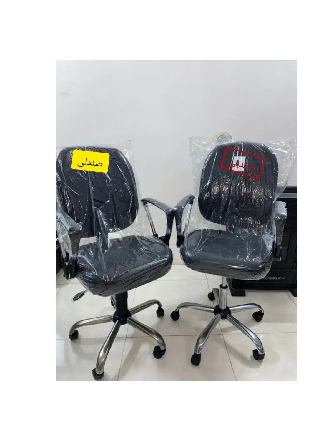 شصت عدد صندلی چرخدار و ا کامپیوتر و جک دار|صندلی و نیمکت|شیراز, پودنک|دیوار