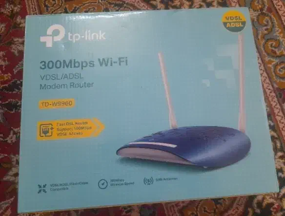 مودم وای فای tplink  خط دائم|مودم و تجهیزات شبکه|خرم‌آباد, |دیوار