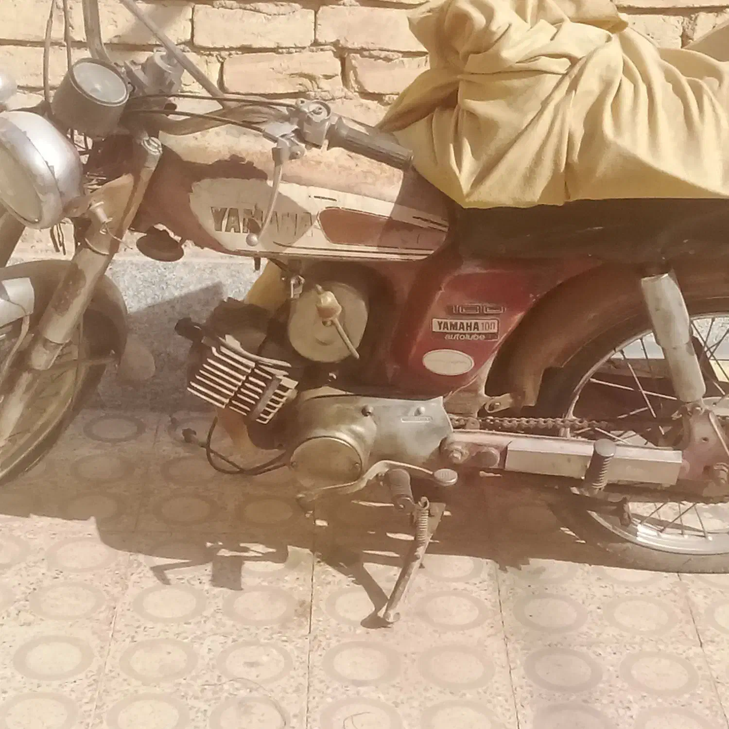 یاماها 100خارجی|موتورسیکلت|نجف‌آباد, مزرعه طالب|دیوار