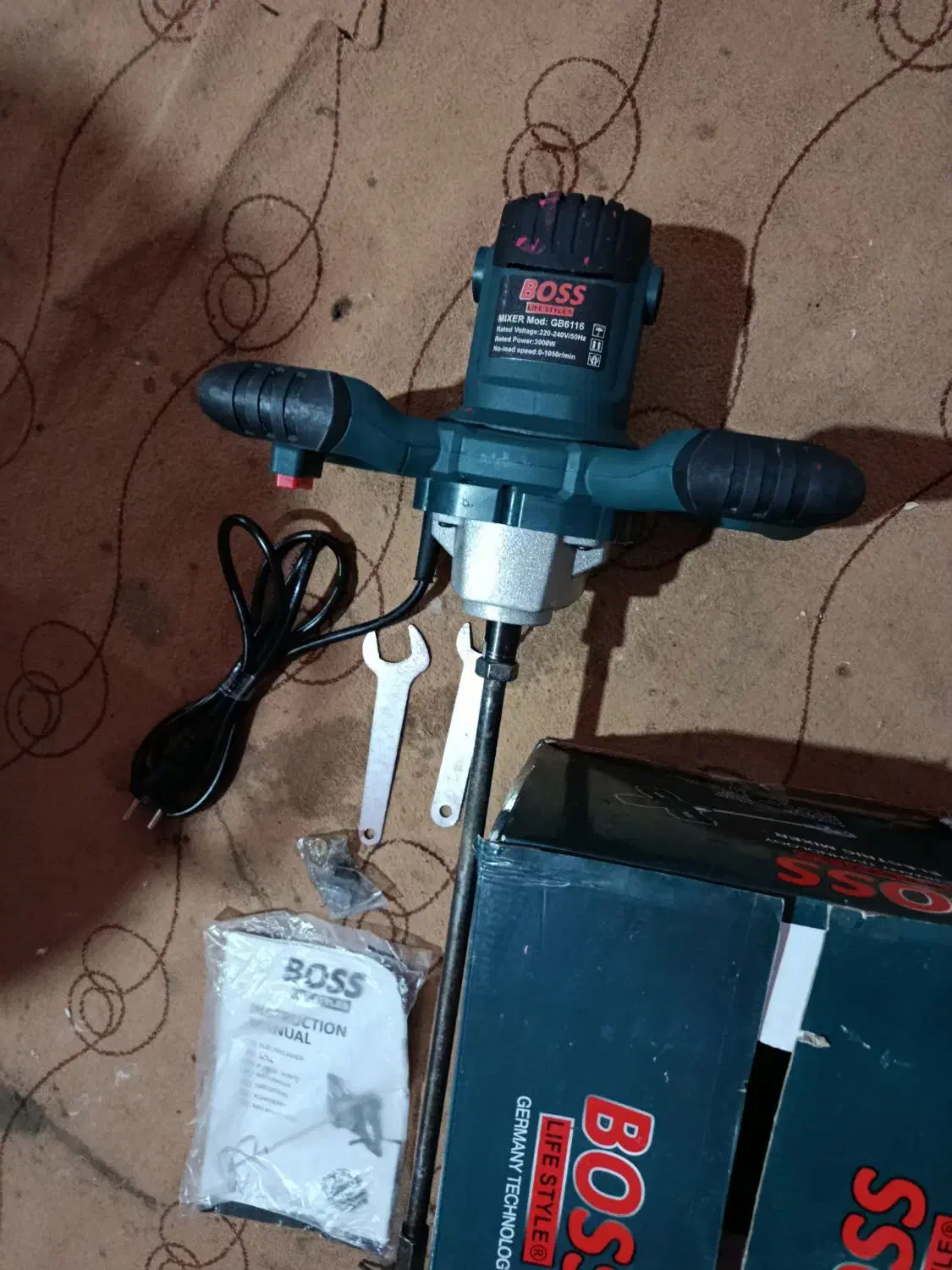 دستگاه همزن ۳۰۰۰وات بوش|ماشین‌آلات صنعتی|بجنورد, |دیوار