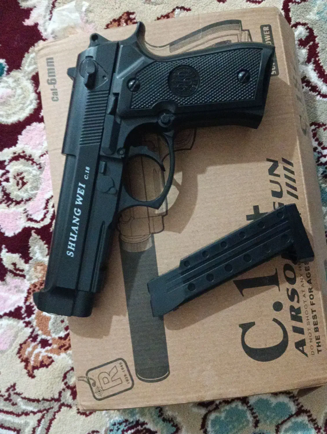 تفنگ ساچمه ای c18 فلزی (اسباب بازی)|اسباببازی|بزینه رود, |دیوار