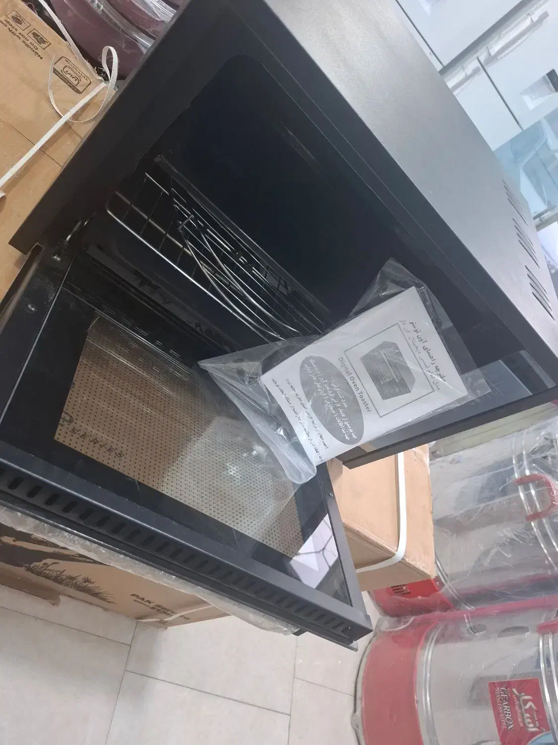 توستر آکبند مارک تکنو|اجاق گاز و لوازم برقی پخت‌وپز|قزوین, |دیوار