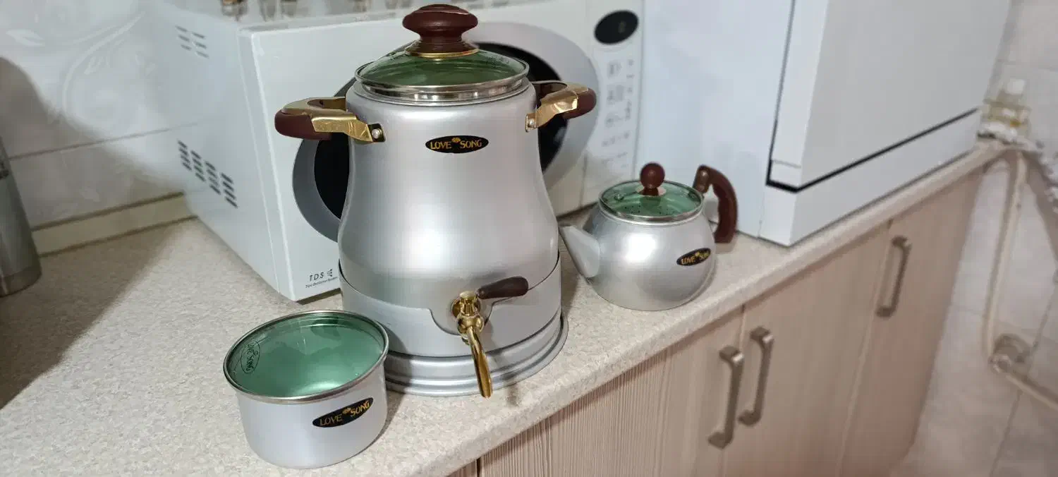 کتری قوری لاوسونگ|قوری، کتری، قهوه‌ساز دستی|ایوانکی, |دیوار