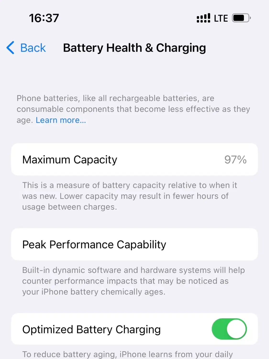اپل iPhone 13 با حافظهٔ ۲۵۶ گیگابایت باتری ۹۷٪|موبایل|اصفهان, بهار آزادی|دیوار
