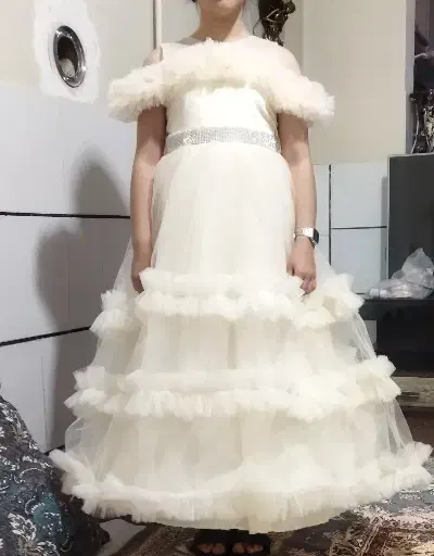 لباس عروس دخترانه|لباس|برخوار, |دیوار