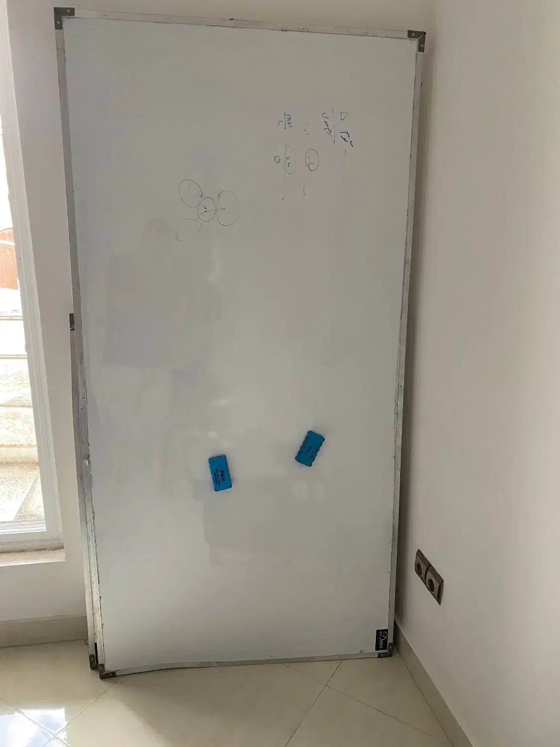 فوری تخته وایت برد مگنتی در حد نو|لوازم التحریر|رشت, باهنر|دیوار