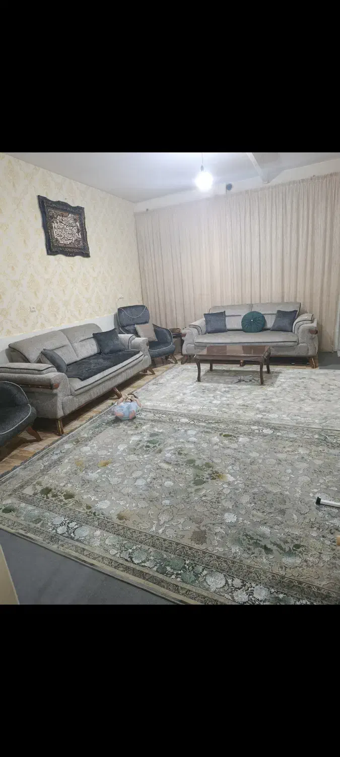 فرش 1200شانه 6متری اکرولیک 2عدد سالم تمیز|فرش|قدس, شهر‌قدس|دیوار