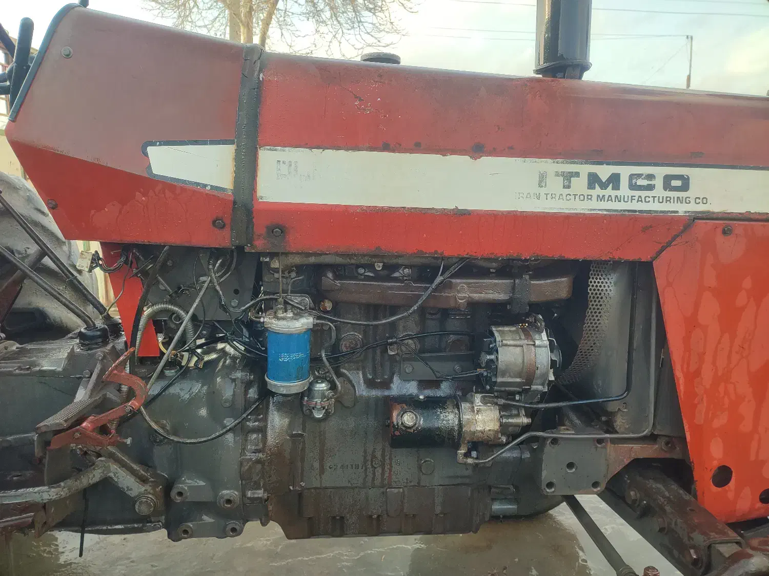 تراکتو مدل ۶۹|خودرو سنگین|صحنه, |دیوار