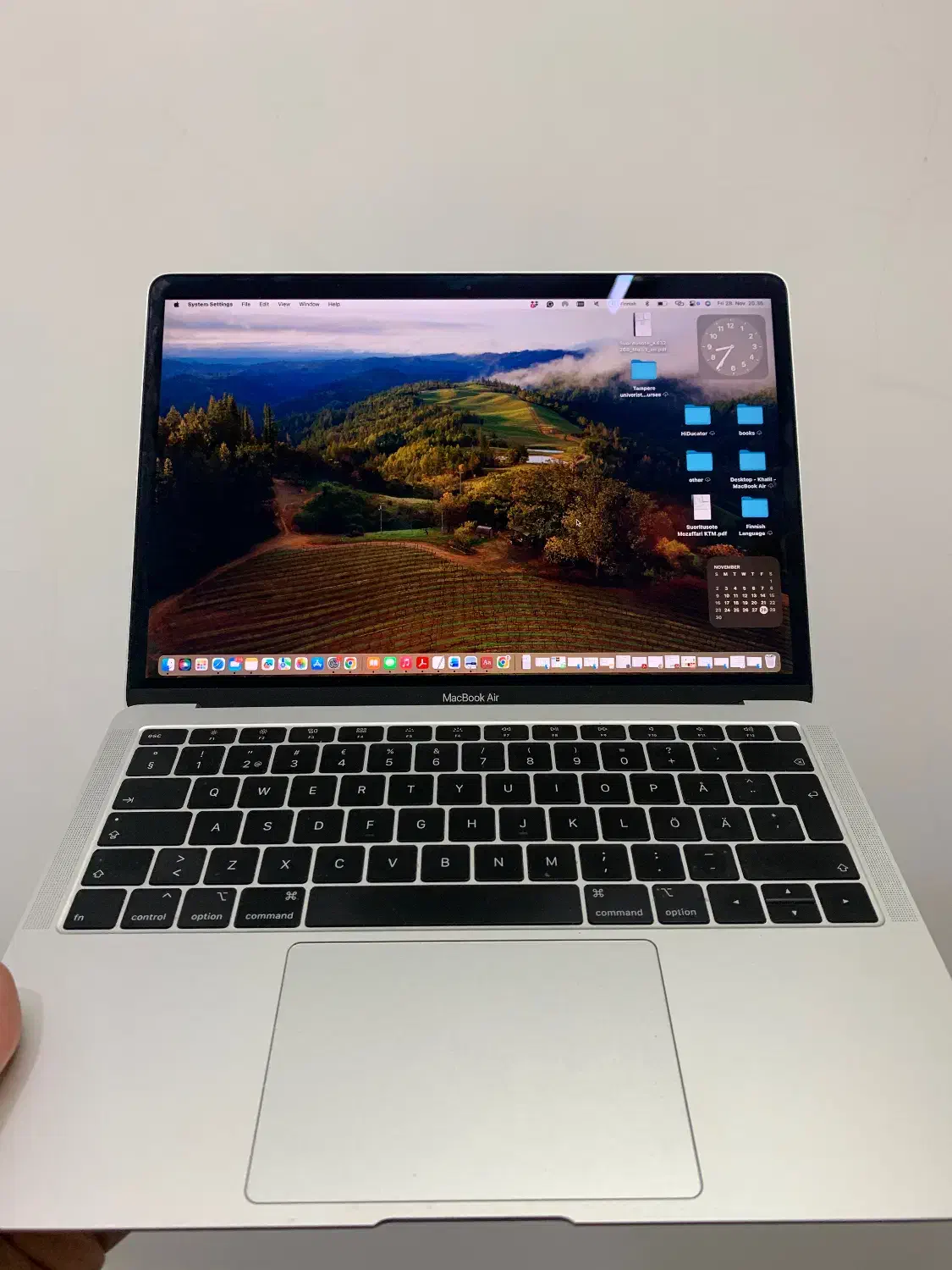 مک بوک ایر مدل ۲۰۱۸ خریداری شده از فنلاند|رایانه همراه|قم, یخچال قاضی|دیوار