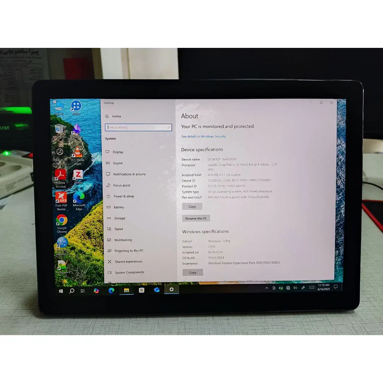 لپتاپ Dell Latitude 7210 2 in 1|رایانه همراه|اردبیل, |دیوار