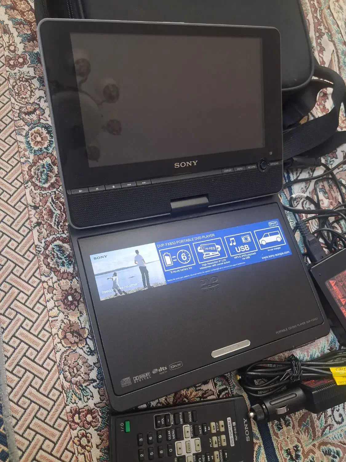 دی‌وی‌دی لپتاپی سونی اصل|پخش‌کننده DVD و ویدیو|مشهد, ابوذر|دیوار