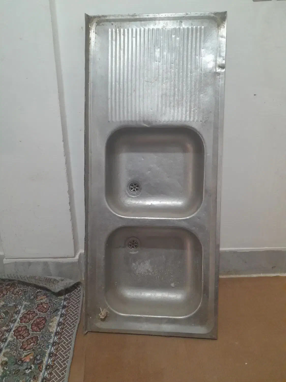 سینک دوقلو استیل|مصالح و تجهیزات ساختمان|شاهین‌شهر, شهرک گلدیس|دیوار