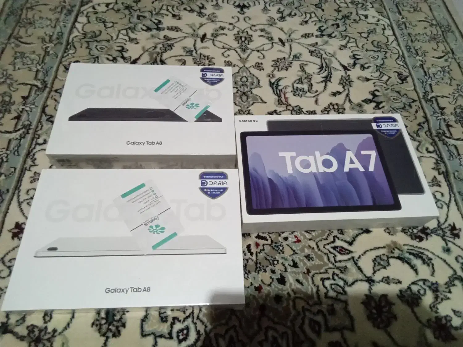 ۳ عدد تبلت سامسونگ مدل .A8 وA7|تبلت|قزوین, |دیوار