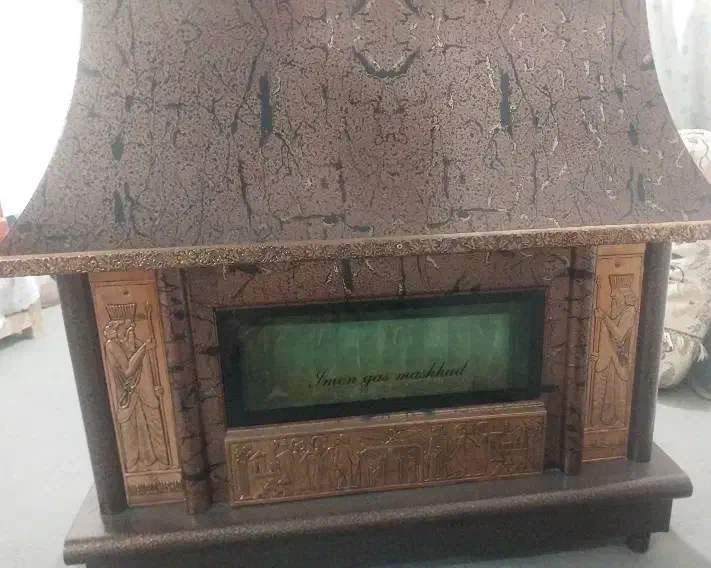 بخاری شومینه و پشتی|بخاری، هیتر، شومینه|کرمانشاه, |دیوار