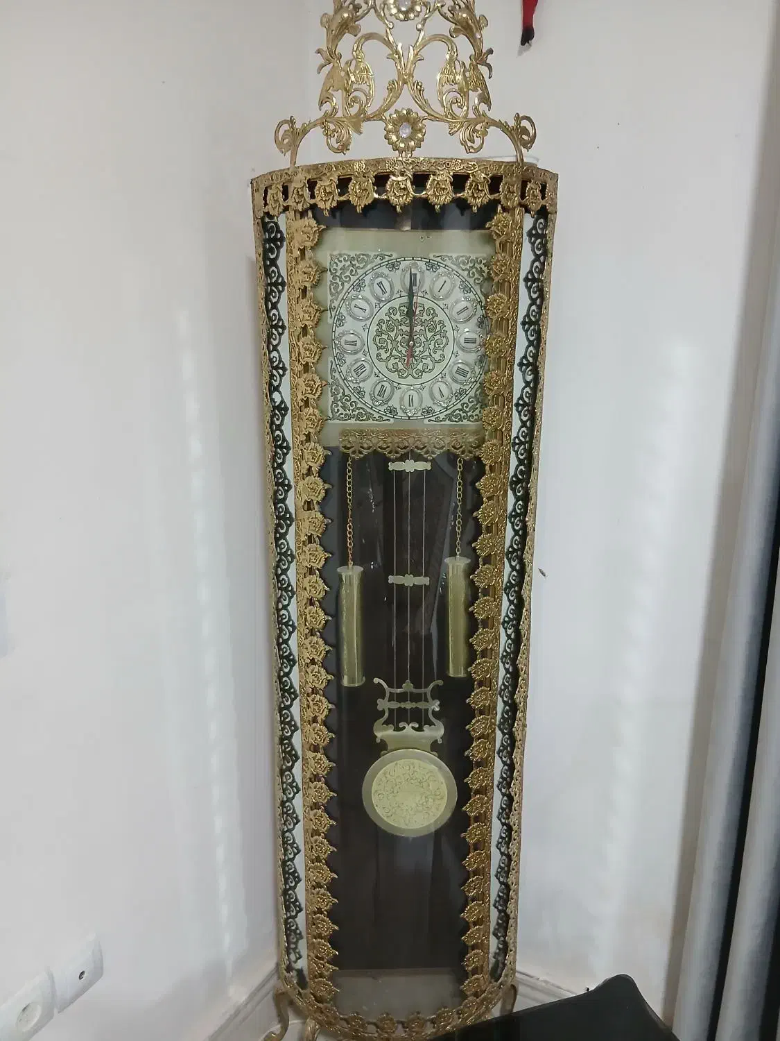 ساعت ایستاده برونز اصل نو نو|مبلمان خانگی و میز عسلی|نورآباد, |دیوار